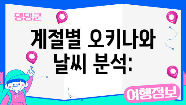 계절별 오키나와 날씨 분석: